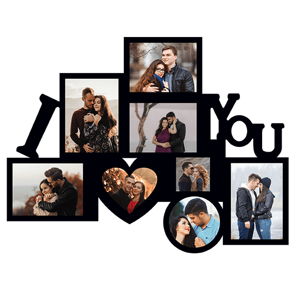 I Love You Collage Photo Gift